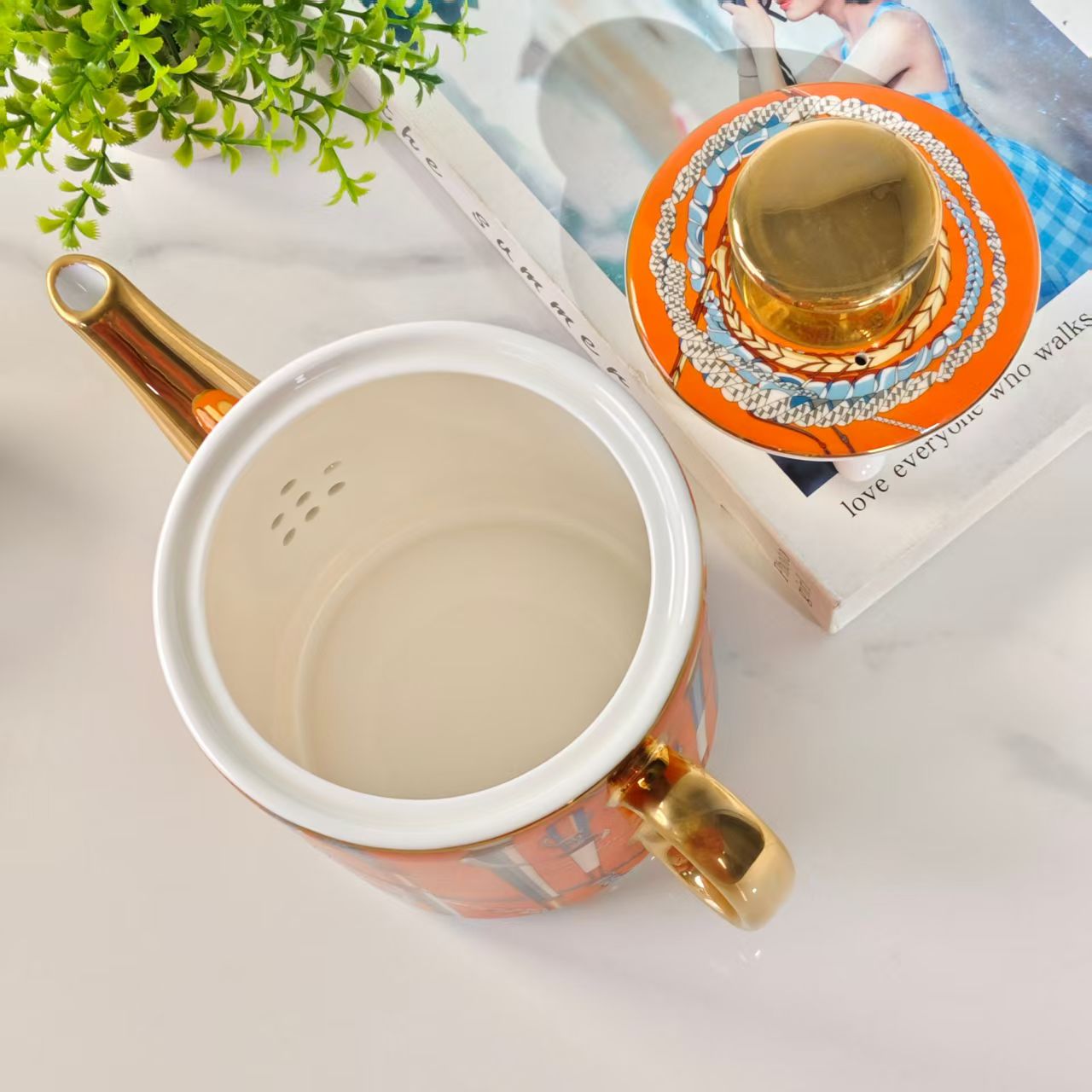 Neu eingetroffen: „Orange Scepter“ – 15-teiliges Kaffeeservice