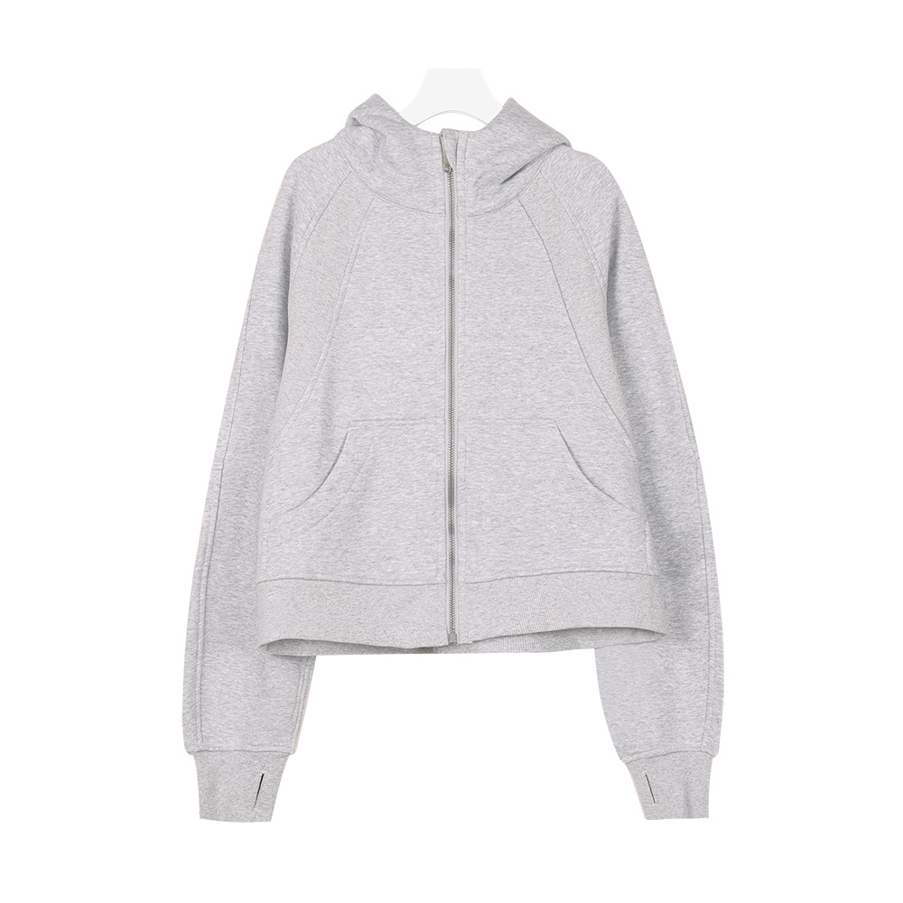 Sudadera con capucha y cremallera completa para mujer Scuba™ *Cepillada