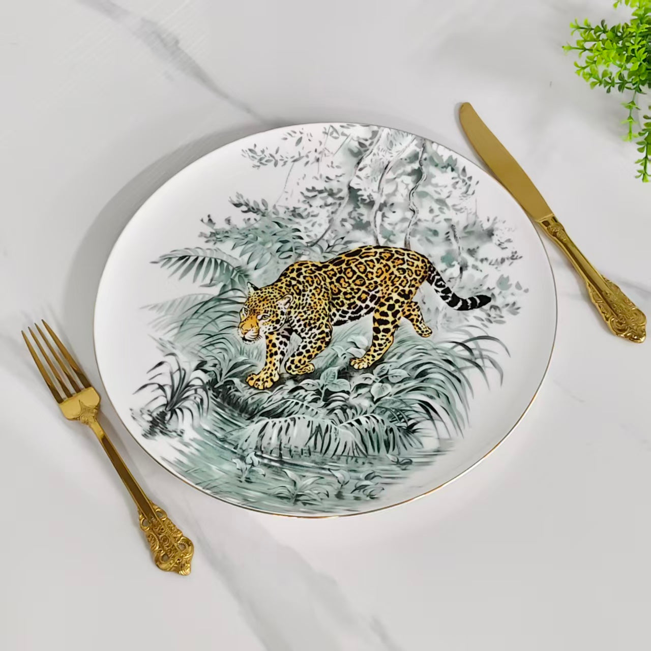 Plates – Leopard 12-inch Plate