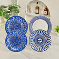 Two-Plate Set – [Sword Pattern + Blue Seal]