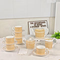 【Mosaico oro】【Set caffè 15 pezzi】