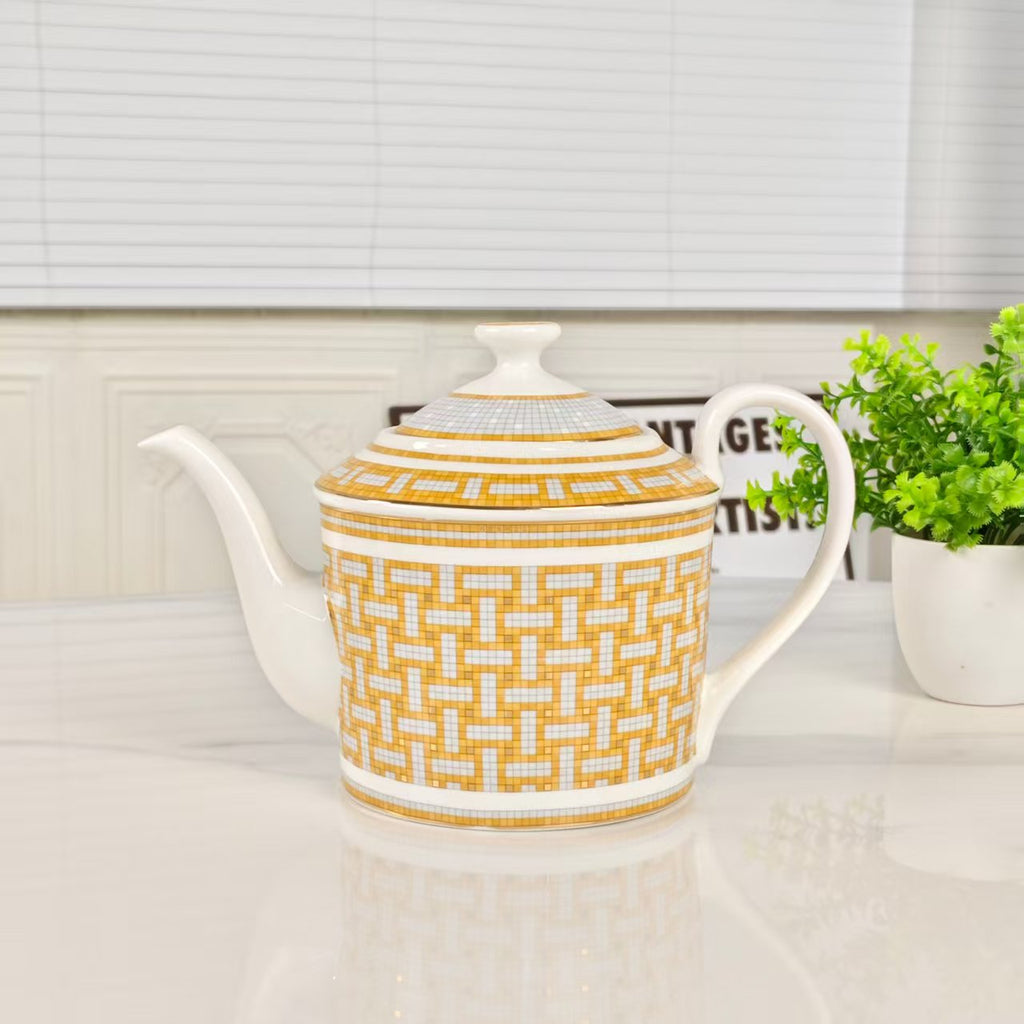 【Mosaico oro】【Set caffè 15 pezzi】
