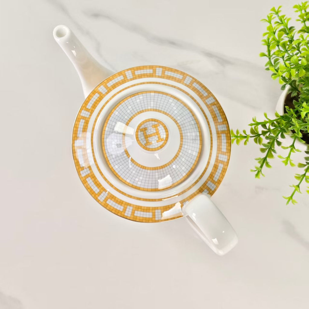 【Mosaico oro】【Set caffè 15 pezzi】