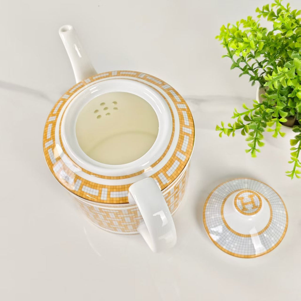 【Mosaico oro】【Set caffè 15 pezzi】