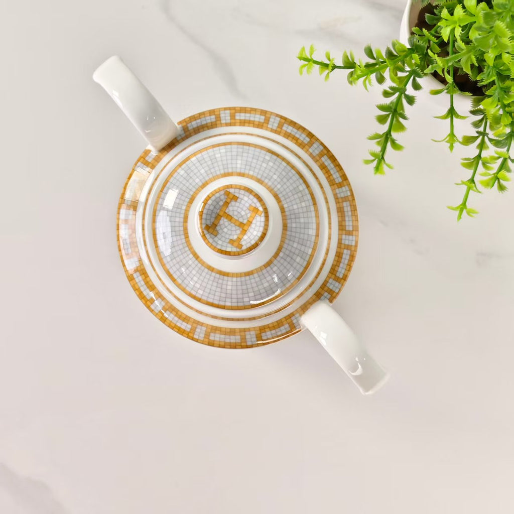 【Mosaico oro】【Set caffè 15 pezzi】