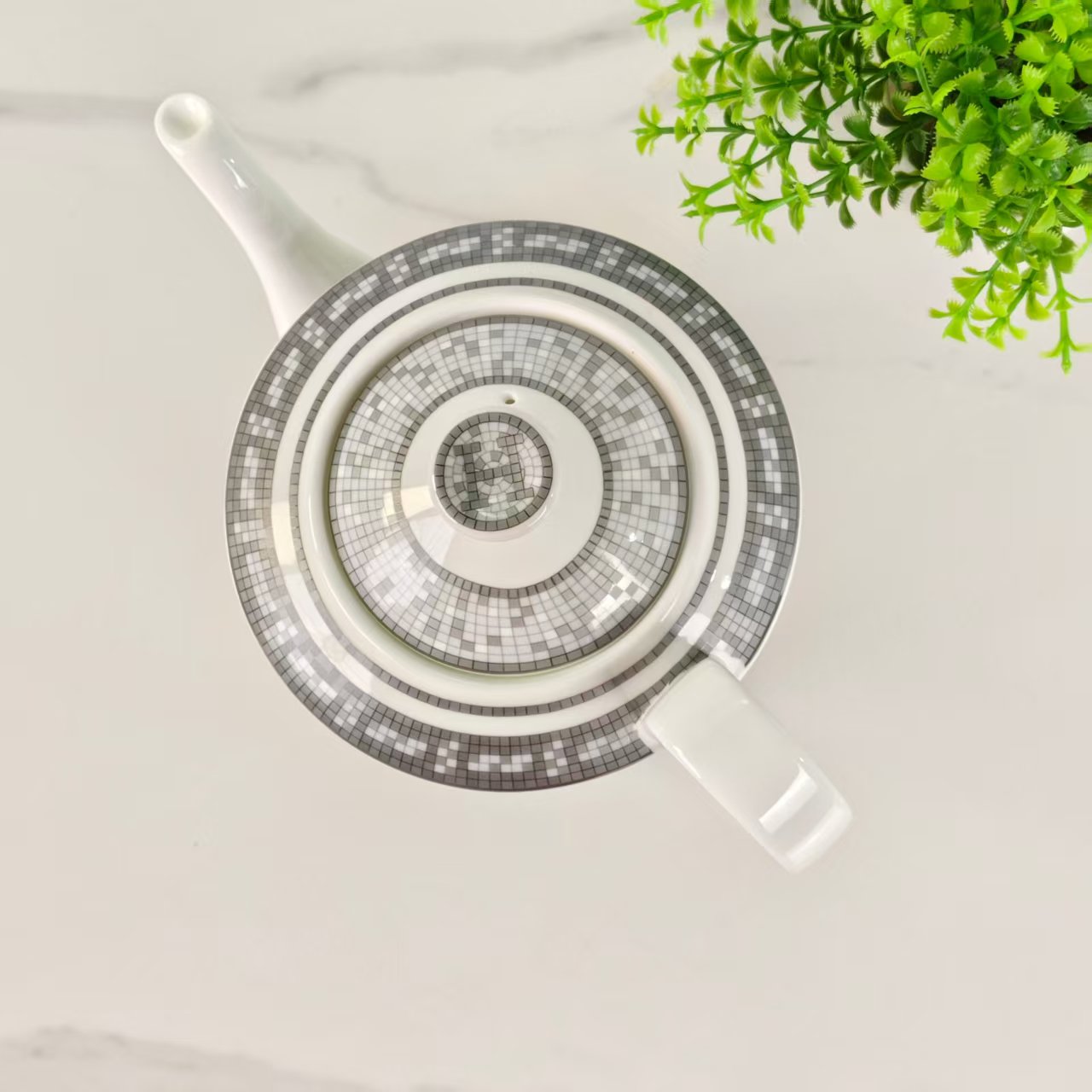Nuovo Arrivo – [Mosaico Grigio] [Set Caffè 15 pezzi]