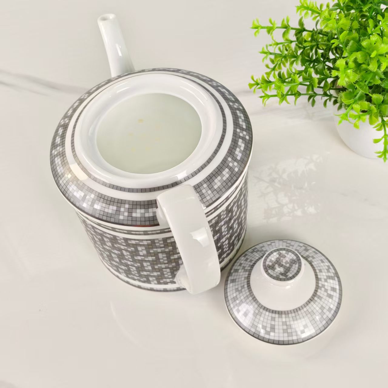 Nuovo Arrivo – [Mosaico Grigio] [Set Caffè 15 pezzi]