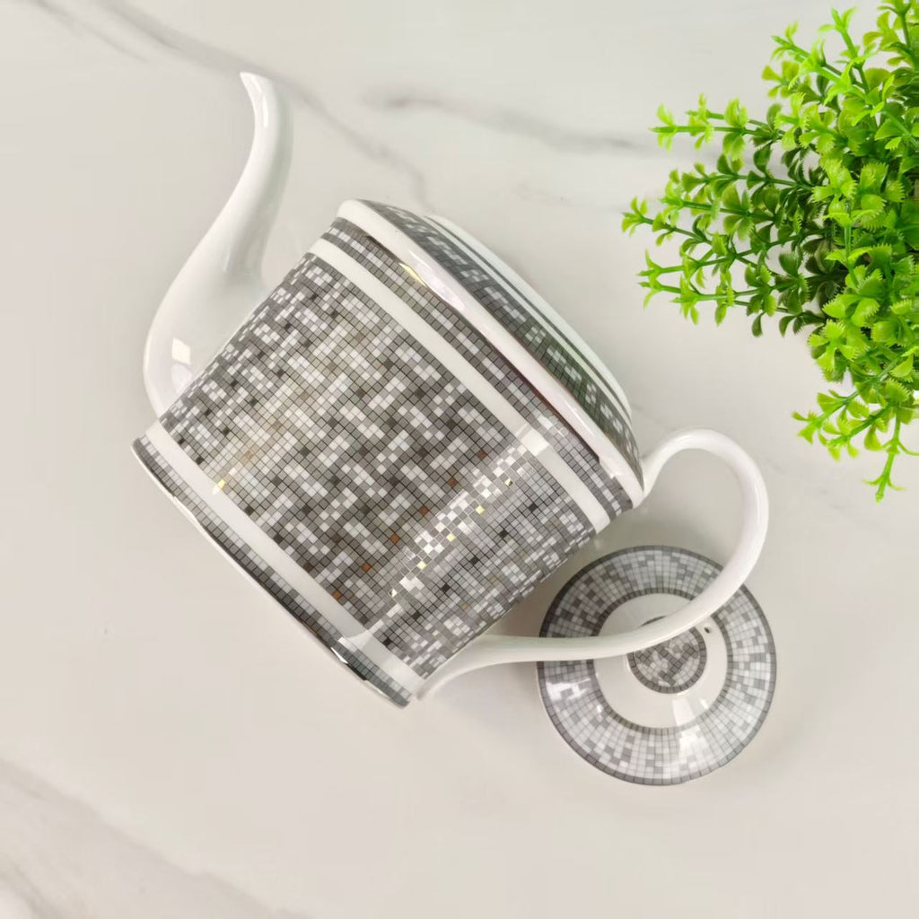 Nuovo Arrivo – [Mosaico Grigio] [Set Caffè 15 pezzi]