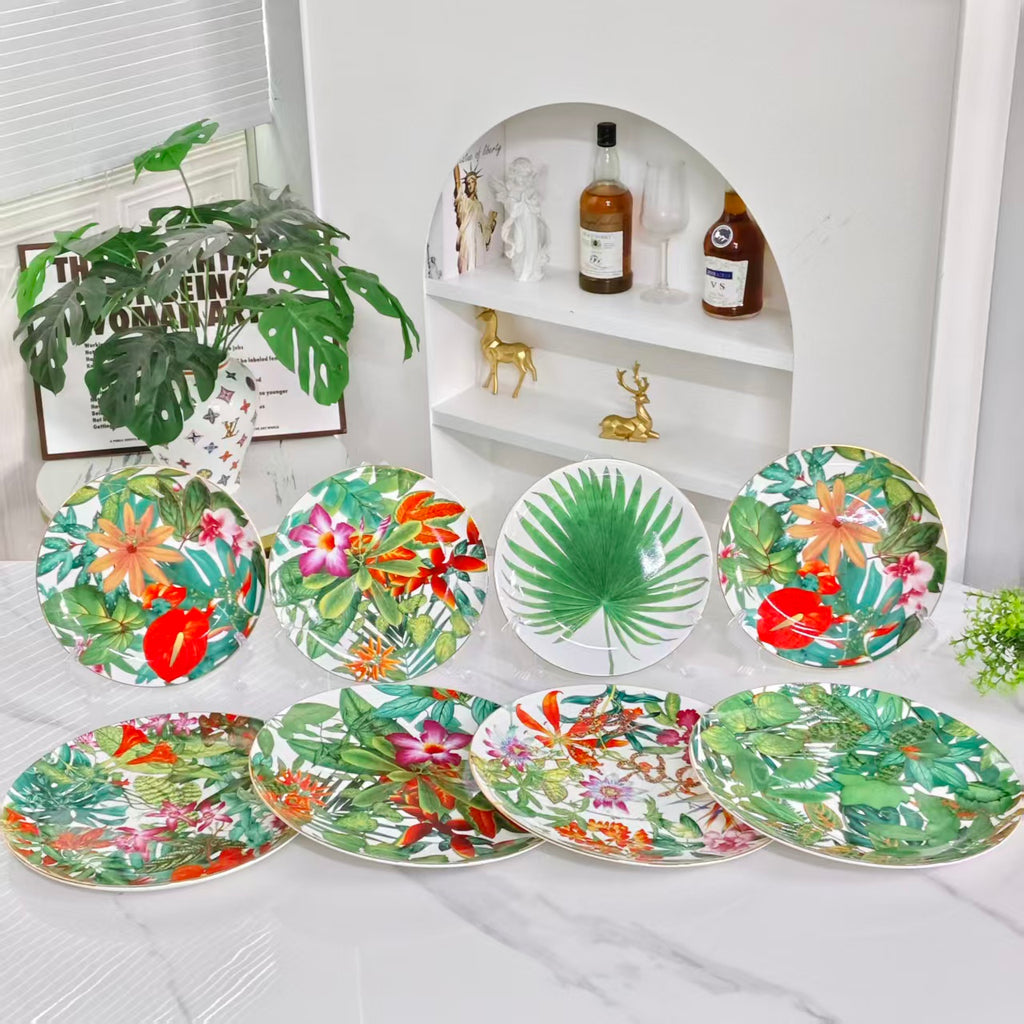 Two-Plate Set – "Tropical Rainforest"