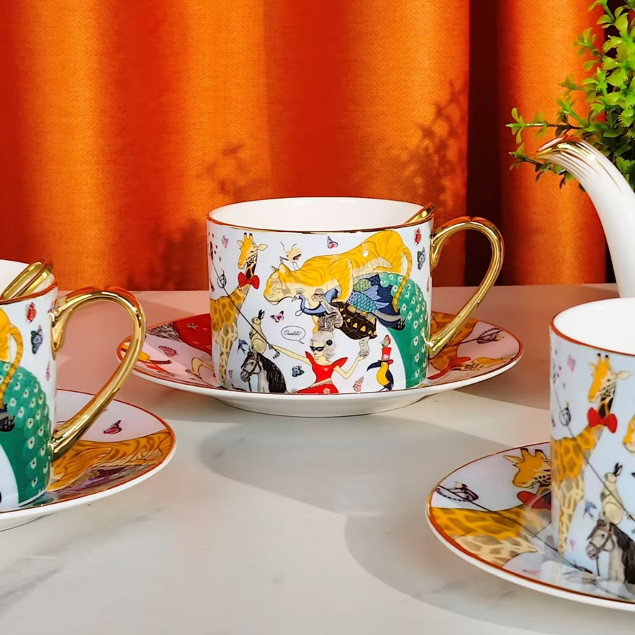 Servizio da Tavola di Lusso | [Dream Circus Collection] Set da 36 Pezzi