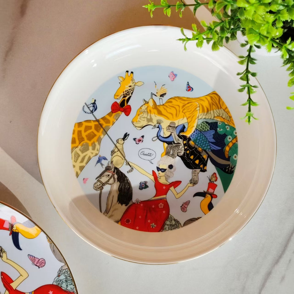 Servizio da Tavola di Lusso | [Dream Circus Collection] Set da 36 Pezzi