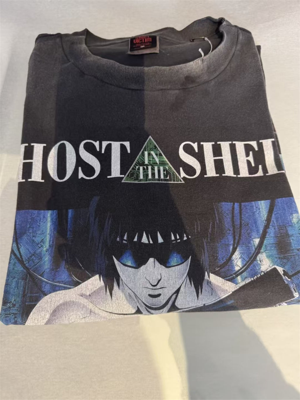 SAINT Mxxxxxx Ghost in the Shell Washed-Finish Tubular T-Shirt