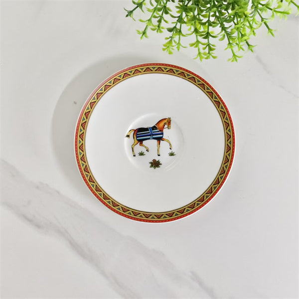 Cup and Saucer Set (Pair) with Matching Spoons – Model 030 (Matu)