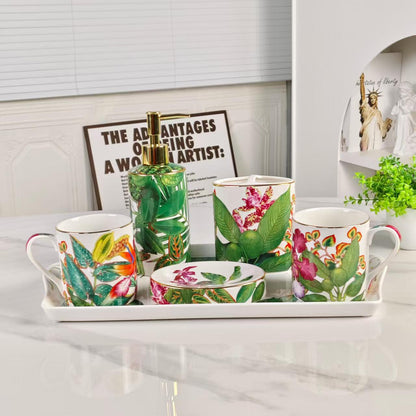 New Product: "Rainforest" Series 6-Piece Bathroom Set