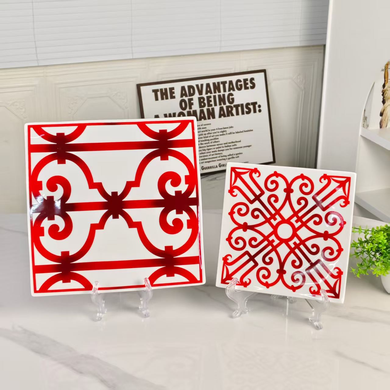 Neues Produkt – 4-teiliges Set in Rot