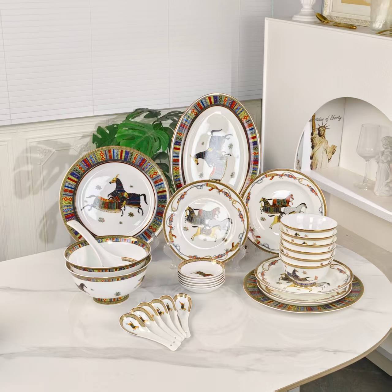 New Arrival: [Matu] 28-Piece Dinnerware Set