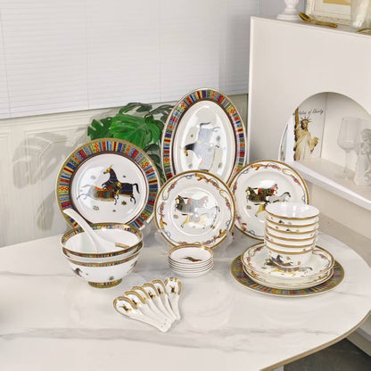 New Arrival: [Matu] 28-Piece Dinnerware Set