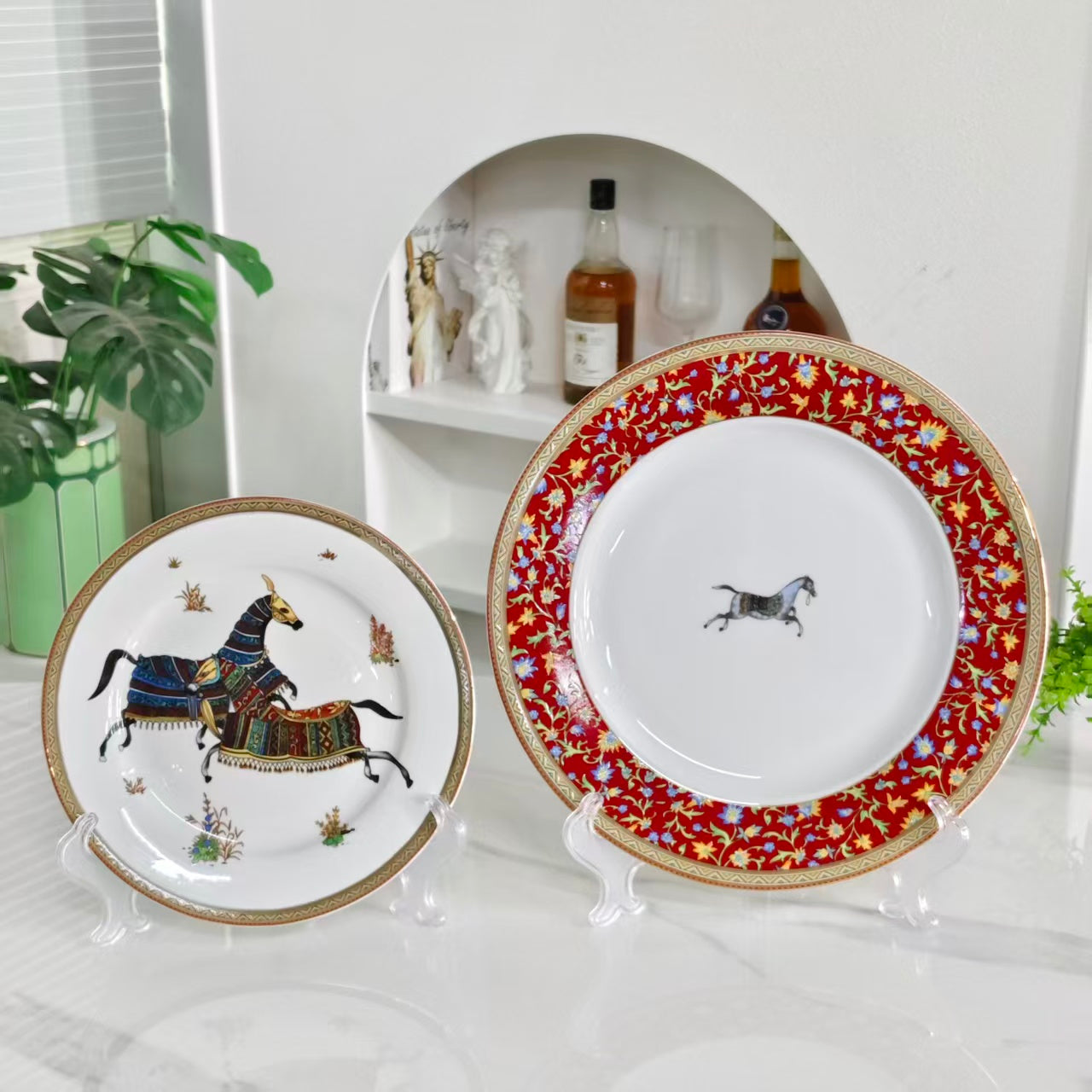 Tableware Set (36 Pieces) – "Cuihua" Floral Pattern