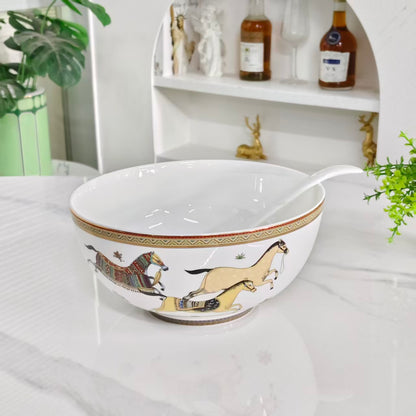 Tableware Set (36 Pieces) – "Cuihua" Floral Pattern
