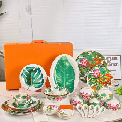 Neues Produkt – [Rainforest] 28-teiliges Geschirrset