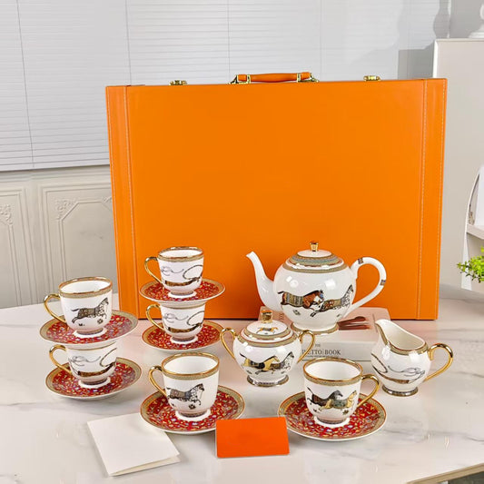 Neu eingetroffen – [Matu] – [15-teiliges Kaffeeservice]