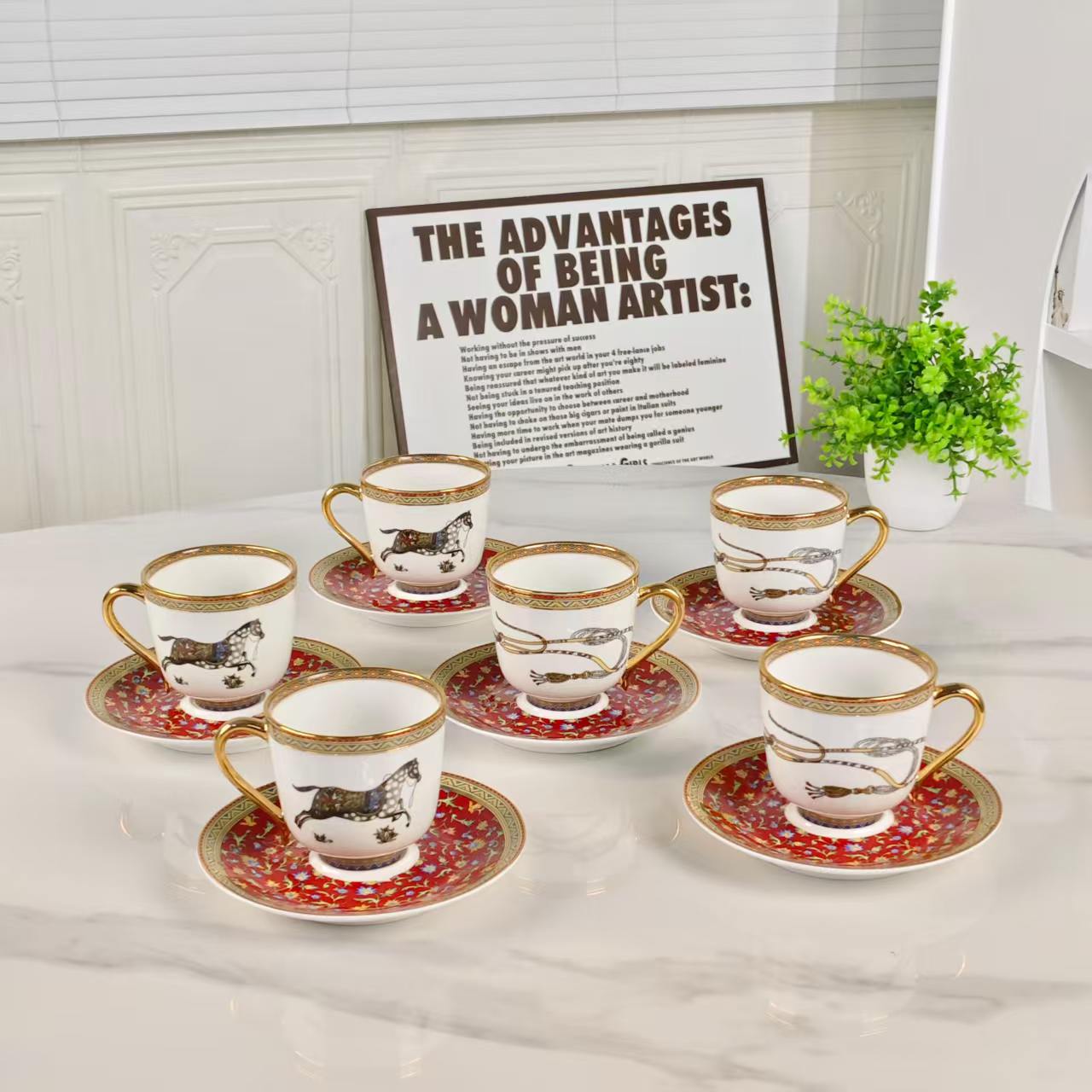 Neu eingetroffen – [Matu] – [15-teiliges Kaffeeservice]
