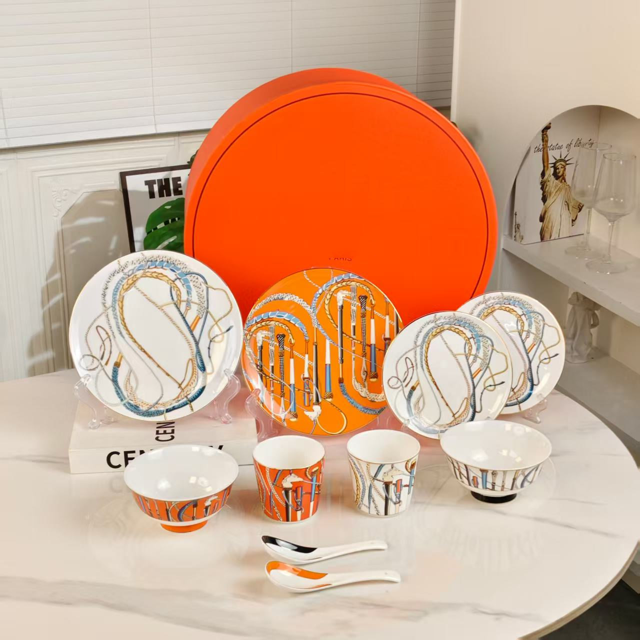 Nuovo prodotto: Serie "Scepter" – Set da 10 pezzi arancione e bianco