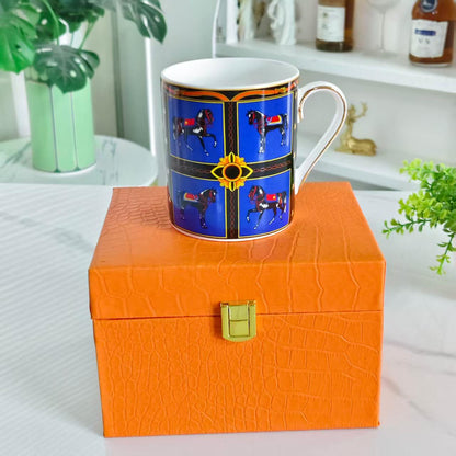 Tasse "Star-Shine" (mit Lederbox)