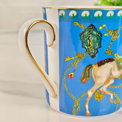 Neues Produkt – "Galloping on the Breeze" – Tasse