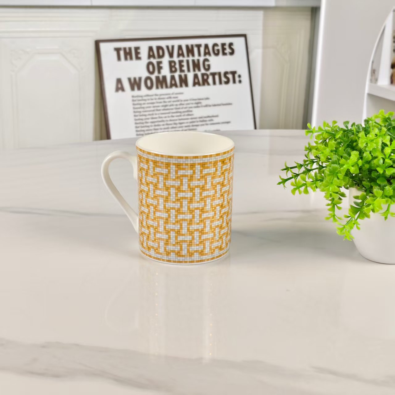 Neues Produkt – "Galloping on the Breeze" – Tasse