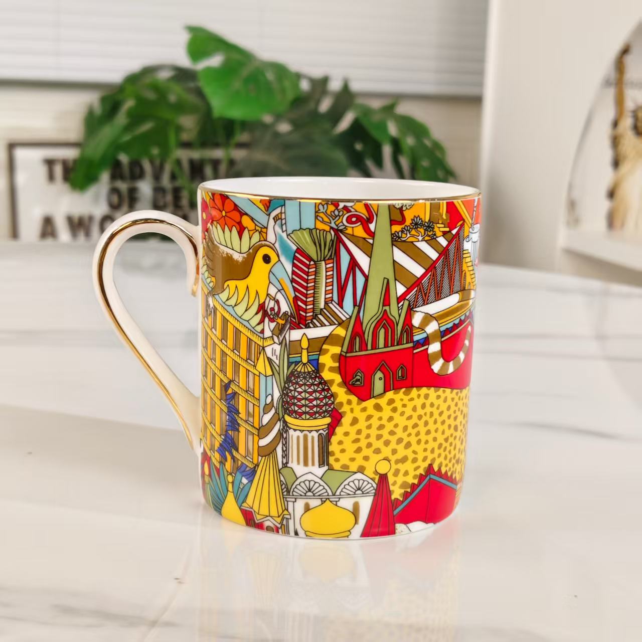 New Arrival: [Yellow Leopard] Mug