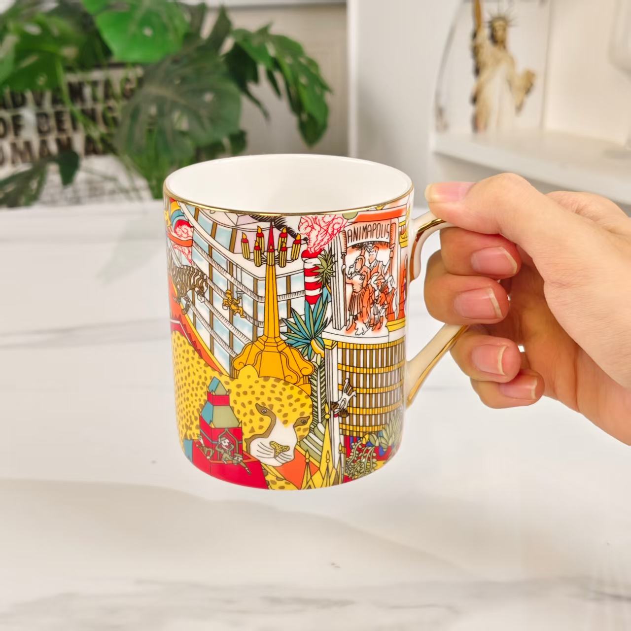 New Arrival: [Yellow Leopard] Mug