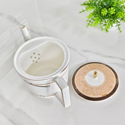 Neu eingetroffen: [Sockel gelbes Pferd] – 15-teiliges Kaffeeservice