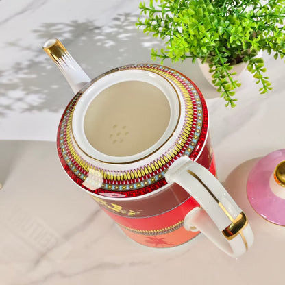 Nuovo Arrivo: [Pedestal Yellow Horse] – Servizio da Caffè 15 Pezzi
