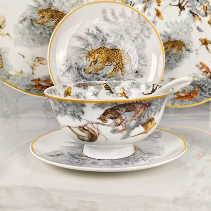Nuovo Arrivo: "Scettro Arancio" – Servizio da Caffè da 15 Pezzi