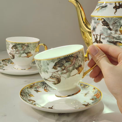 Neu eingetroffen: „Orange Scepter“ – 15-teiliges Kaffeeservice