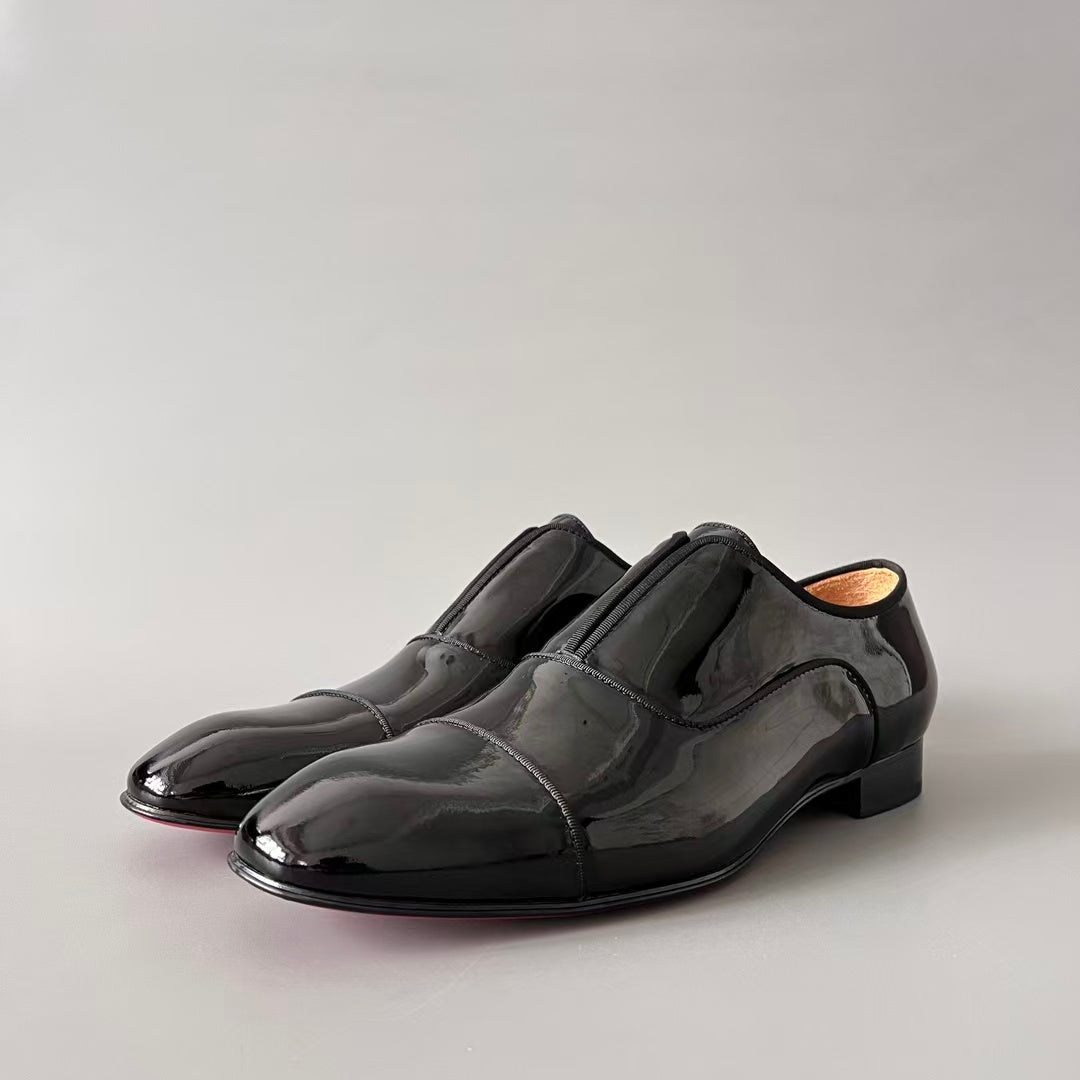 CL 【Red Sole】Greggo Stylish Men's Casual Leather Shoes.