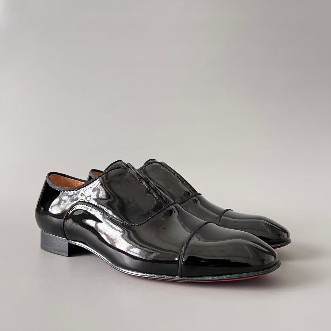 CL 【Red Sole】Greggo Stylish Men's Casual Leather Shoes.