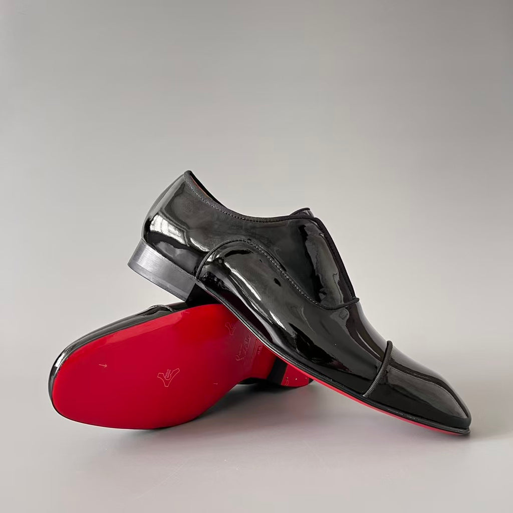 CL 【Red Sole】Greggo Stylish Men's Casual Leather Shoes.