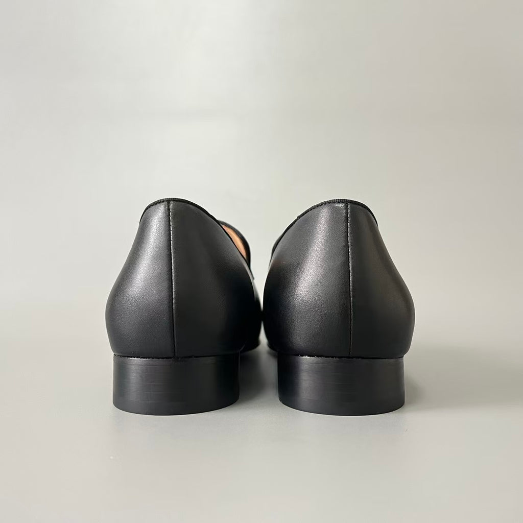 CL 【Red Sole】Greggo Men's Casual Leather Shoes – Black.