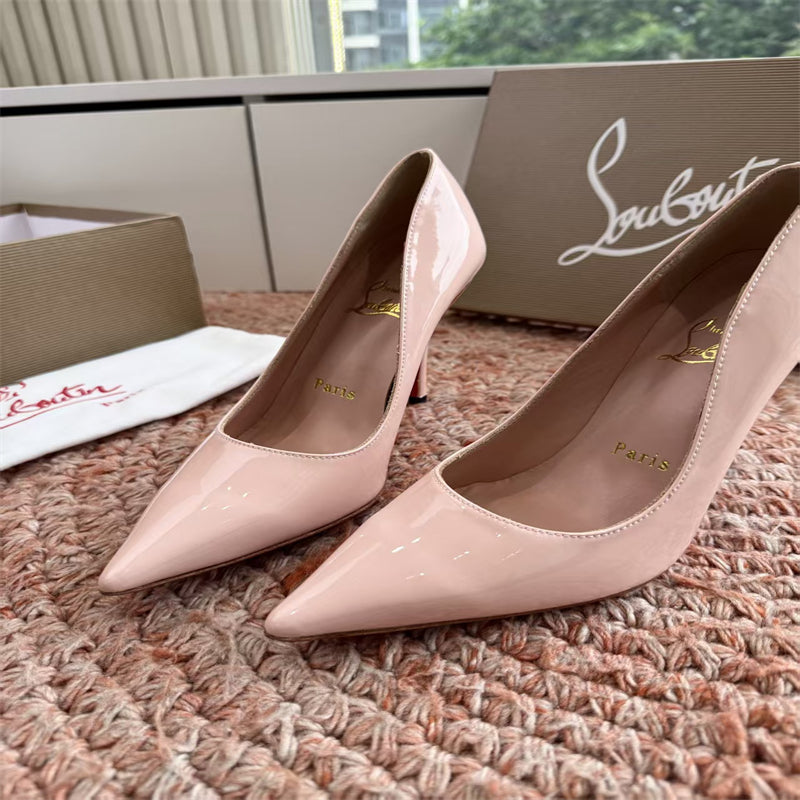 CL 【Red Sole】So Kate patent leather pointed-toe high heels