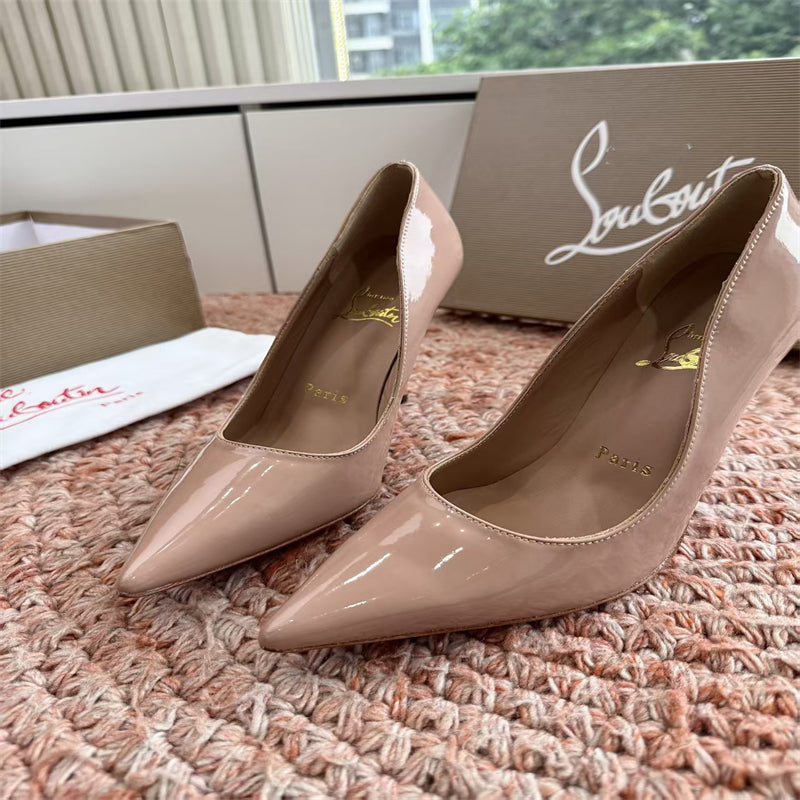 CL 【Red Sole】So Kate patent leather pointed-toe high heels