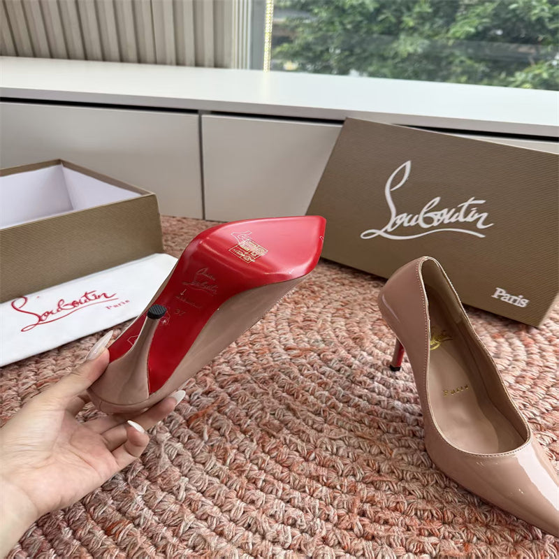 CL 【Red Sole】So Kate patent leather pointed-toe high heels