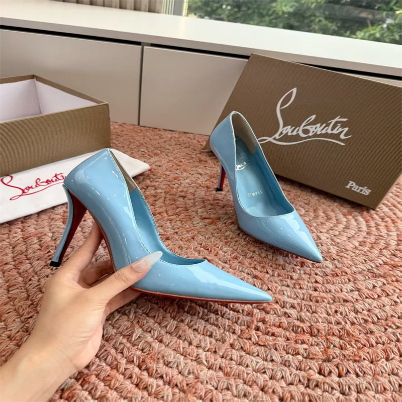 CL 【Red Sole】So Kate patent leather pointed-toe high heels