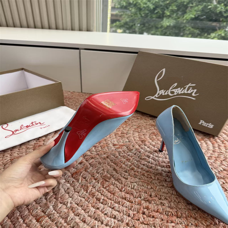 CL 【Red Sole】So Kate patent leather pointed-toe high heels