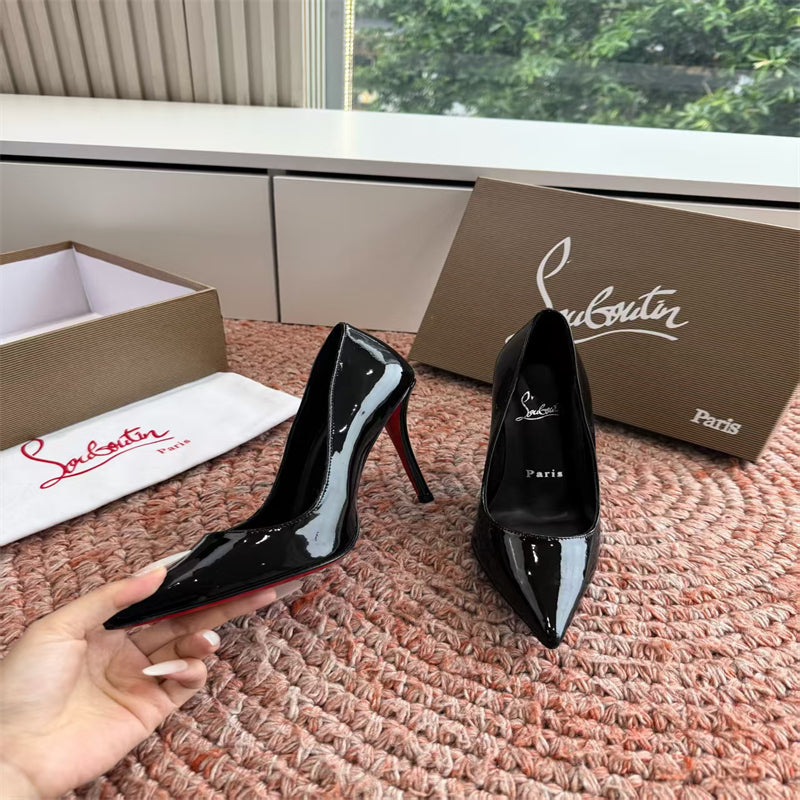 CL 【Red Sole】So Kate patent leather pointed-toe high heels