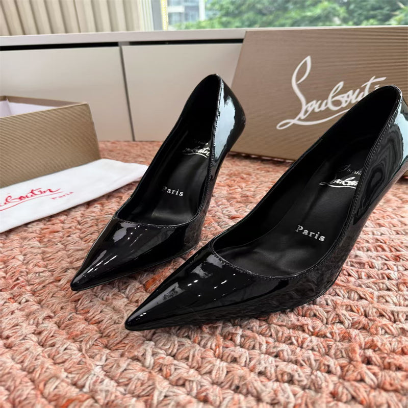 CL 【Red Sole】So Kate patent leather pointed-toe high heels