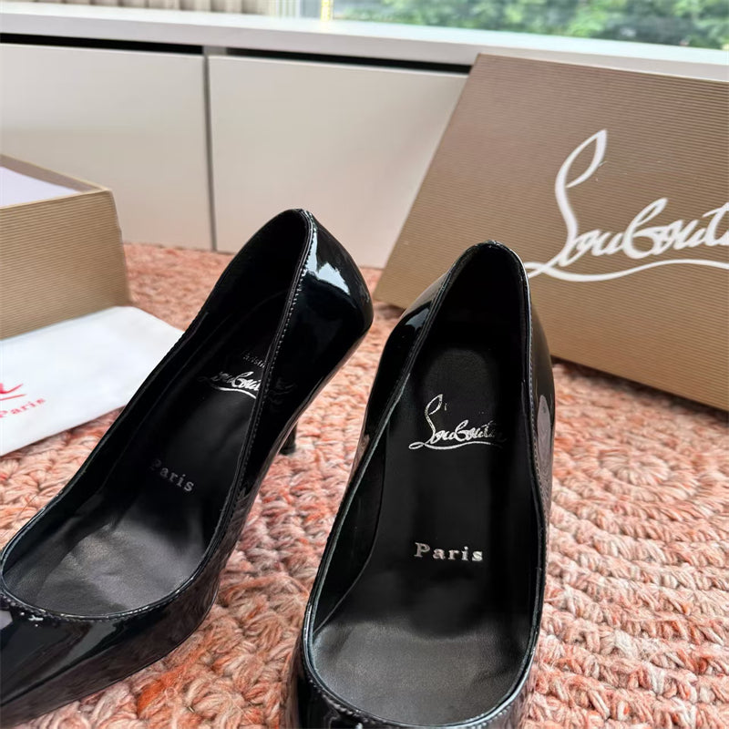 CL 【Red Sole】So Kate patent leather pointed-toe high heels